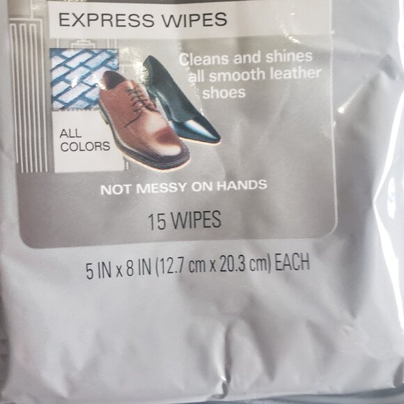 Kiwi Express Shine Clean And Shine Wipes Box of 6 Packs 15 Per Pack All Colours - Picture 9 of 14